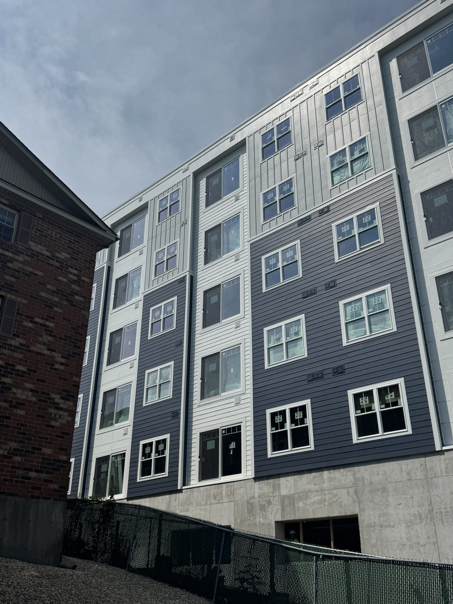 Poet Hill siding project